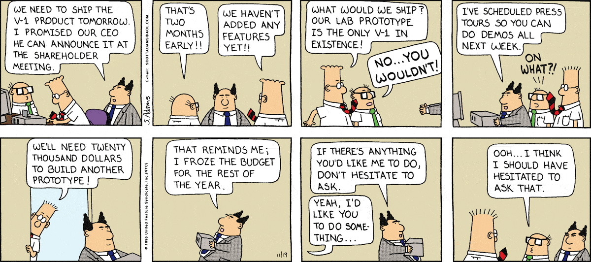Dilbert Cartoon